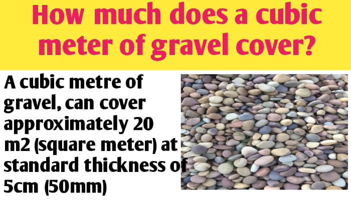 how-much-does-a-cubic-meter-of-gravel-cover-civilhow