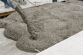 How much does a cubic meter of concrete cover