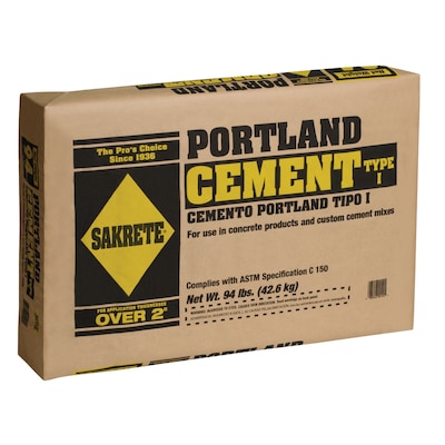 How many bags of Portland cement do i need for a 10×10 slab